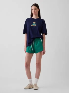 Tričko s oversized logem Brannan Bear