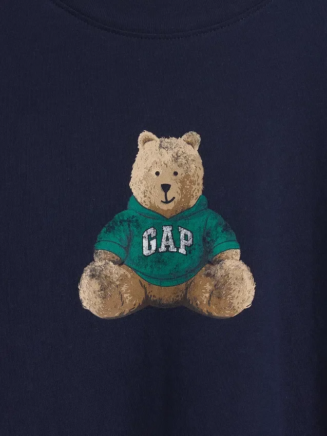 Tričko s oversized logem Brannan Bear