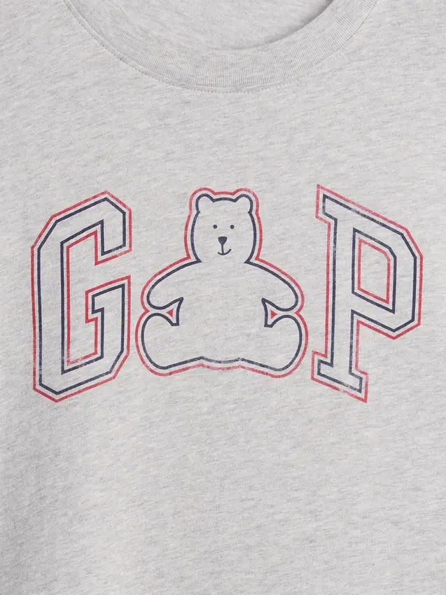 Tričko s oversized logem Brannan Bear