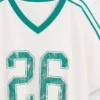 Tričko s oversized logem Varsity
