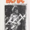 Tričko s potiskem Ac/Dc v volném střihu