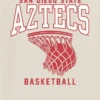 Tričko s potiskem basketbalového koše San Diego State University