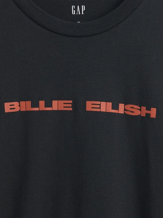 Tričko s potiskem Billie Eilish