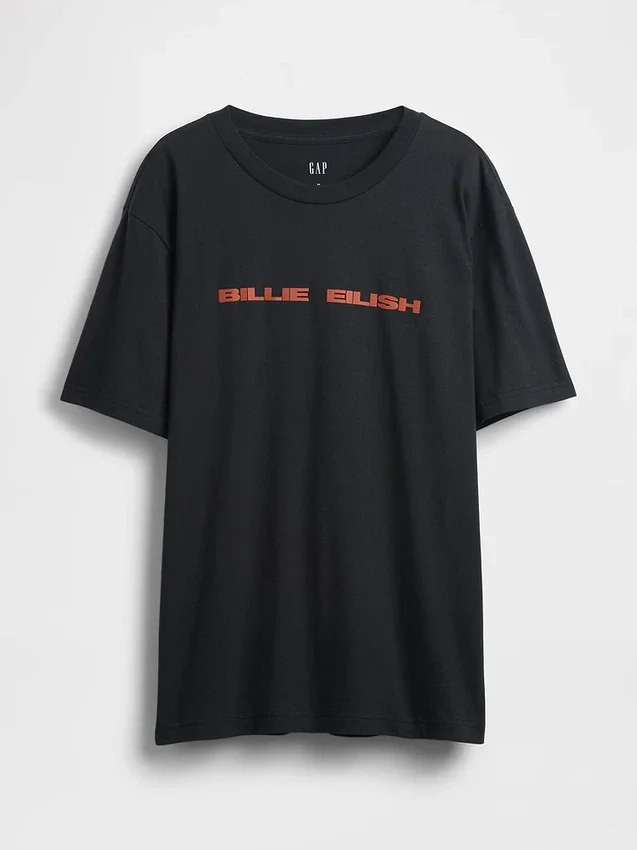 Tričko s potiskem Billie Eilish