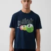 Tričko s potiskem Blink 182 v volném střihu