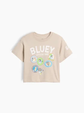 Tričko s potiskem Bluey pro miminka a Batolata