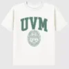 Tričko s potiskem erbu univerzity UVM