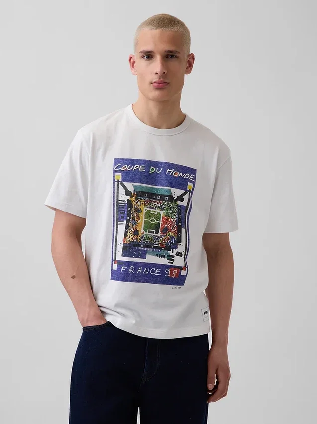 Tričko s potiskem Fifa World Cup™ v volném střihu