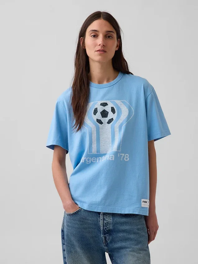 Tričko s potiskem Fifa World Cup™ v volném střihu