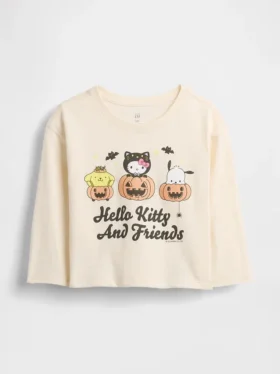Tričko s potiskem Hello Kitty pro miminka a batolata na Halloween