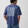 Tričko s potiskem Keith Haring v oversized střihu