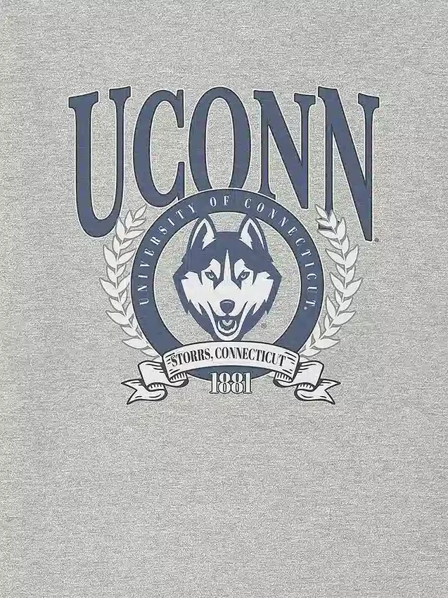 Tričko s potiskem Laurel Crest z University of Connecticut