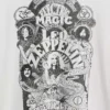 Tričko s potiskem Led Zeppelin v volném střihu