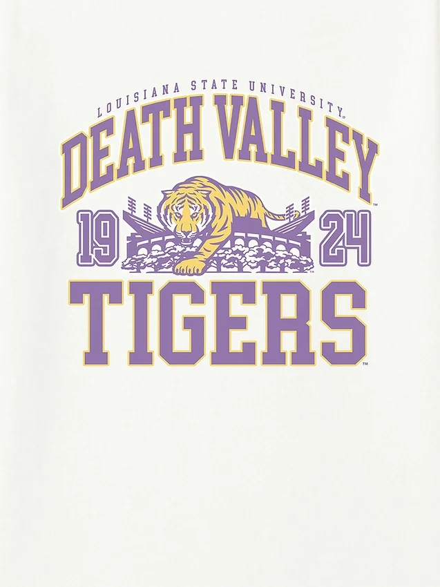 Tričko s potiskem „LSU Death Valley Tigers“