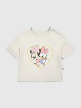 Tričko s potiskem Minnie a Daisy – nejlepší kamarádky pro batolata