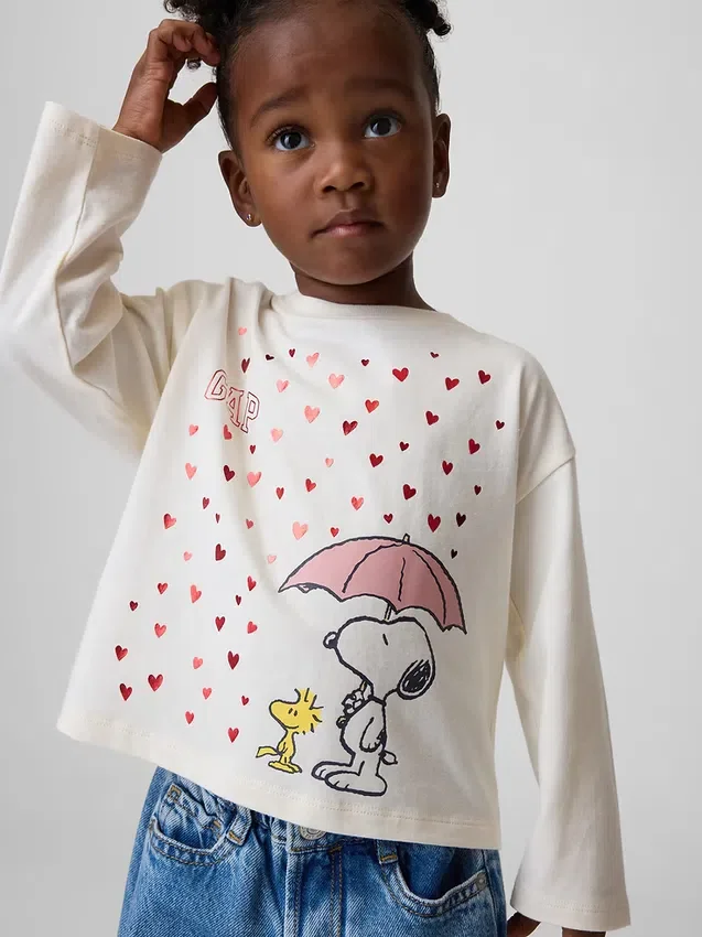 Tričko s potiskem Peanuts pro miminka a Batolata