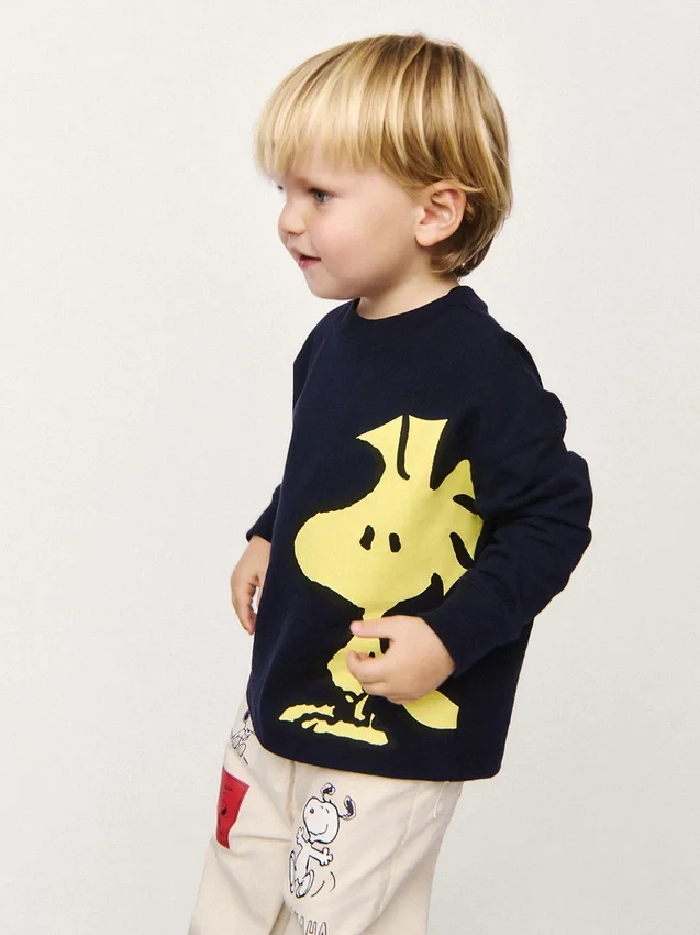 Tričko s potiskem Peanuts pro miminka a Batolata