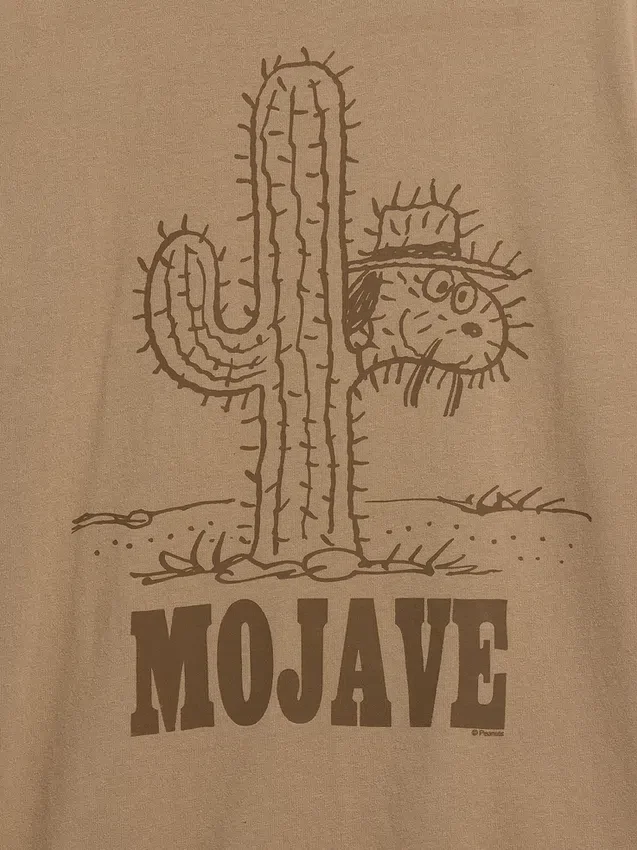 Tričko s potiskem Snoopy Mojave v volném střihu