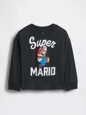 Tričko s potiskem Super Mario pro miminka a batolata