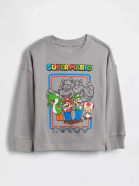 Tričko s potiskem Super Mario pro miminka a batolata