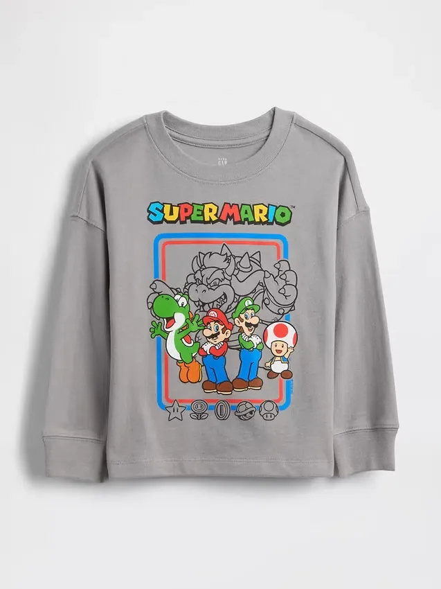 Tričko s potiskem Super Mario pro miminka a batolata
