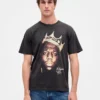 Tričko s potiskem The Notorious B.I.G. v volném střihu