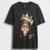 Tričko s potiskem The Notorious B.I.G. v volném střihu