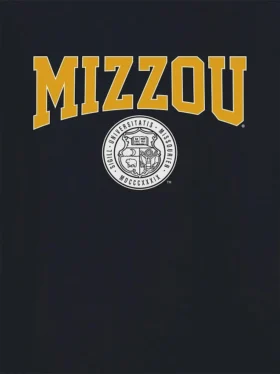 Tričko s potiskem univerzitního znaku University of Missouri