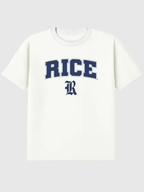 Tričko s sekundárním grafickým motivem loga „Arch Logo“ Rice University