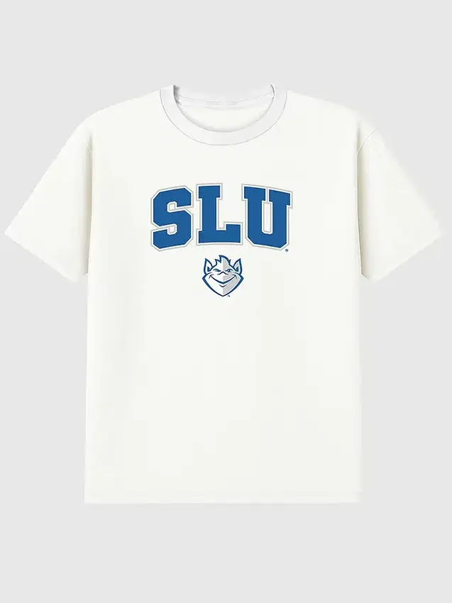 Tričko s sekundárním potiskem Arch Logo Saint Louis University