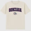Tričko s tmavým grafickým motivem Arch Logo Gonzaga University