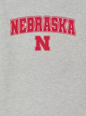 Tričko s tmavým grafickým motivem Arch Logo University of Nebraska