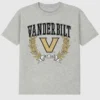 Tričko s tmavým grafickým motivem „Laurels“ z Vanderbilt University