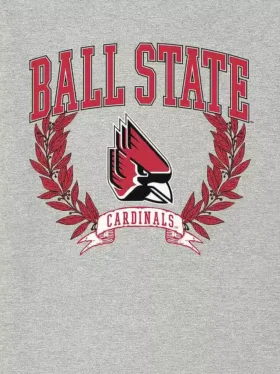 Tričko s tmavým potiskem „Laurels“ z Ball State University