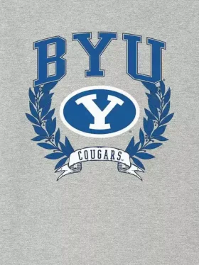 Tričko s tmavým potiskem „Laurels“ z Brigham Young University
