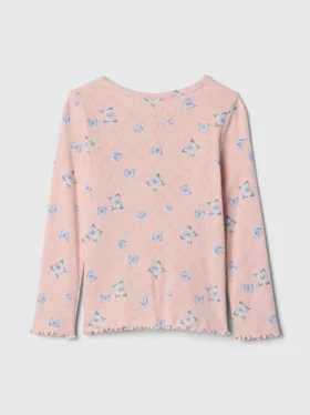 Tričko s výstřihem Henley pro miminka a batolata
