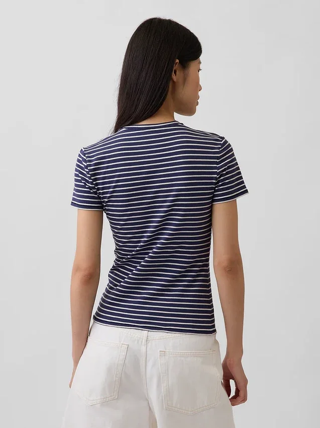 Tričko z hustě pleteného džerzeje