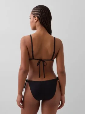 Trojúhelníkový bikinový top na šňůrky