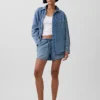 Ultra měkká džínová košile v oversized střihu