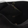 Veganská semišová taška typu „bucket“