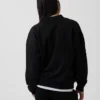 Vintagesoft Oversized mikina s tunikovým střihem a stojáčkem