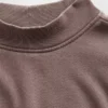 Vintagesoft Oversized mikina s tunikovým střihem a stojáčkem