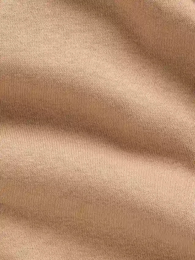 Vintagesoft Oversized pulovr s polozipem a klínovým výstřihem
