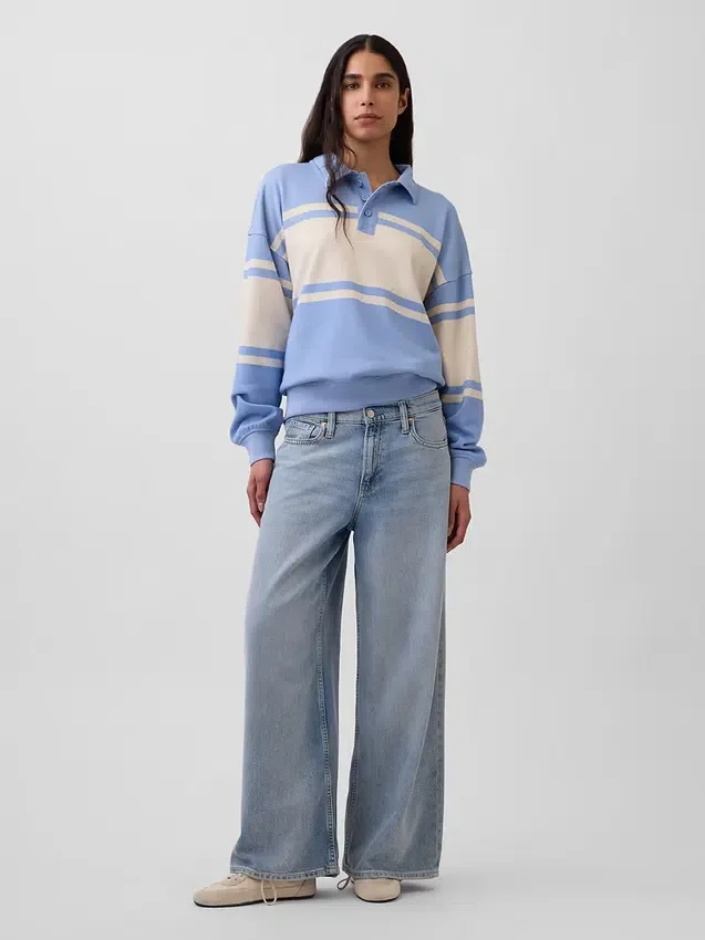 Vintagesoft Terry Oversized Polokošile