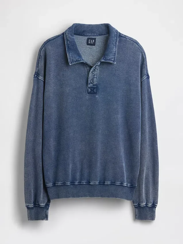 Vintagesoft Terry Oversized Polokošile