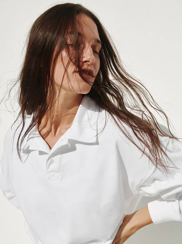 Vintagesoft Terry Oversized Polokošile