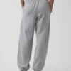 Volné joggingové kalhoty s středně vysokým pasem z materiálu Vintagesoft
