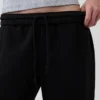 Volné joggingové kalhoty s středně vysokým pasem z materiálu Vintagesoft