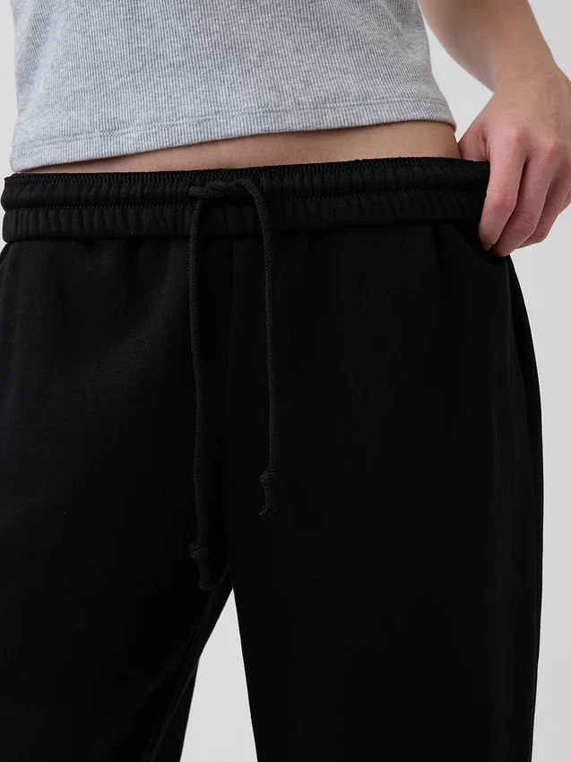 Volné joggingové kalhoty s středně vysokým pasem z materiálu Vintagesoft
