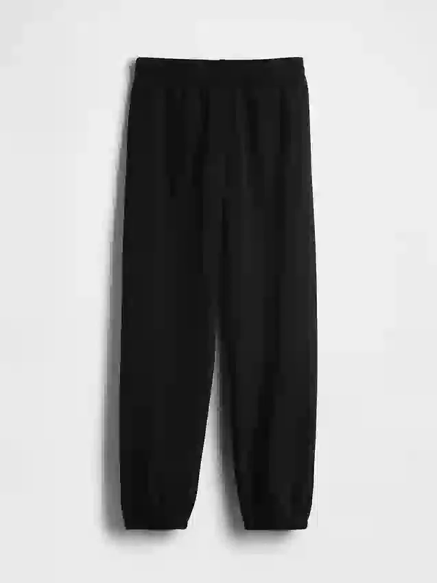 Volné joggingové kalhoty s středně vysokým pasem z materiálu Vintagesoft